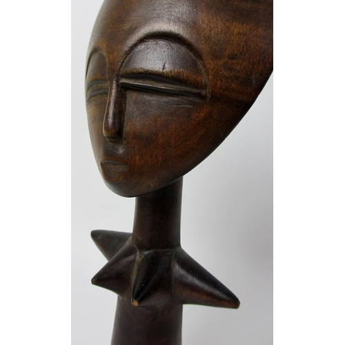 226 - An Asante People hardwood Akuaba figure