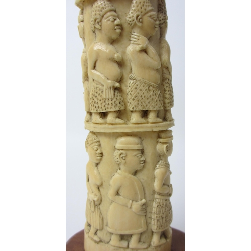 230 - A Loango ivory tusk