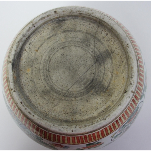 236 - A Chinese hardstone scholars brush pot