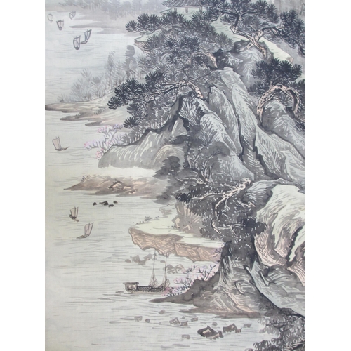 238 - A Chinese scroll painting