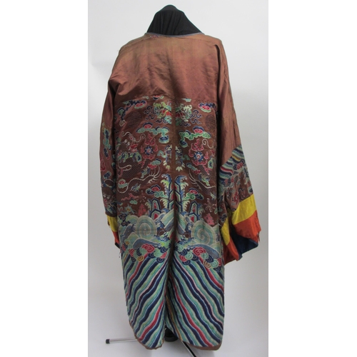 287 - A Chinese silk kimono