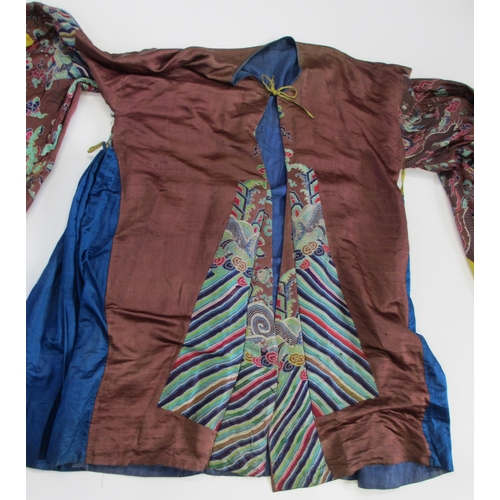 287 - A Chinese silk kimono