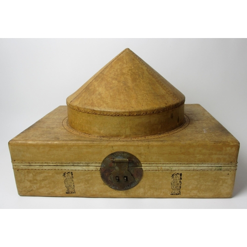 307 - A rare conical shaped 5th rank Summer hat