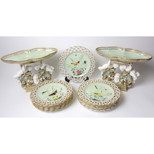 490 - A Minton dessert service