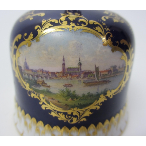 493 - A Meissen table bell