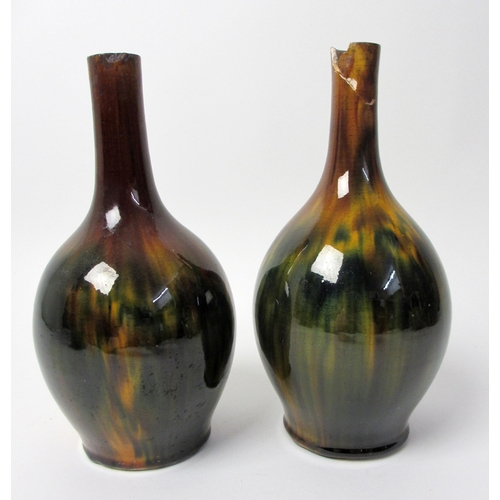 501 - A Dunmore bottle shaped vase