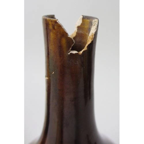 501 - A Dunmore bottle shaped vase