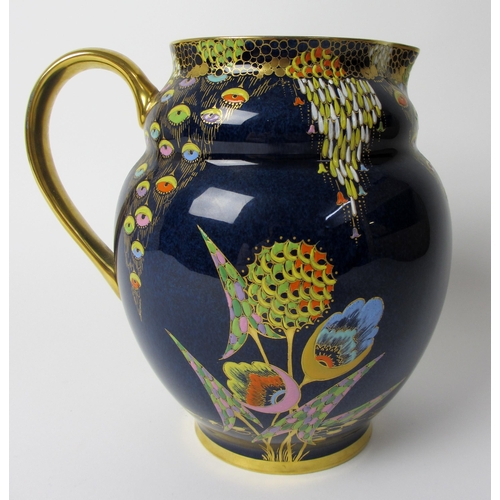 517 - A Carlton Ware Devil's Copse design jug