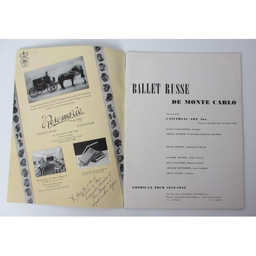 542 - Of ballet interest: A collection of 30 black and white photographs and photocards from the Diaghilev... 