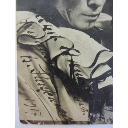 543 - Nijinsky Vaslav (1889-1950)  Russian ballet dancer  A good signed photograph