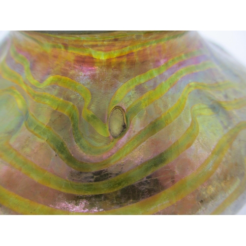 556 - A Loetz iridescent glass vase