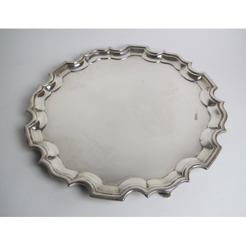 205 - A silver salver