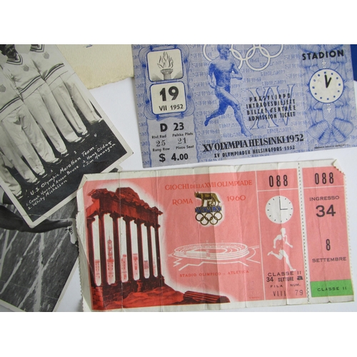 255 - Various Olympic ephemera