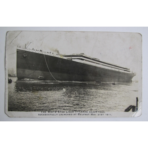 268 - The White Star Liner Titanic postcard