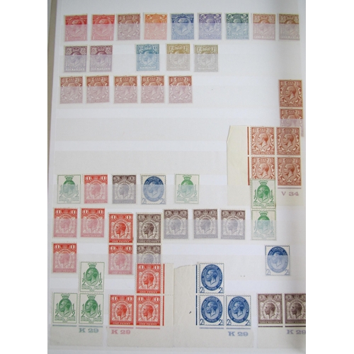 276 - George V - sheets of used 1/2d