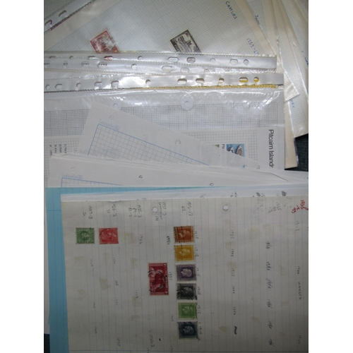 279 - A large collection of postage stamps