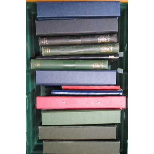 280 - Eleven stamp albums