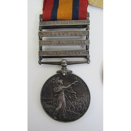 286 - Victoria  Queens South Africa medal