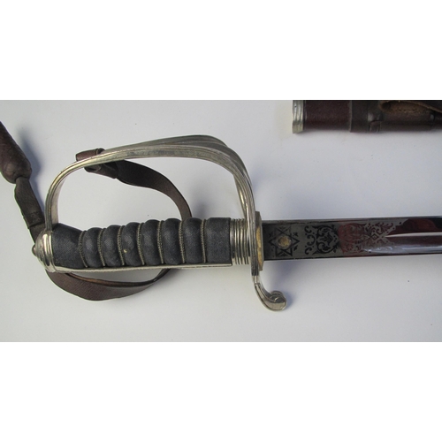 309 - An officer's Royal Artillery dress sword