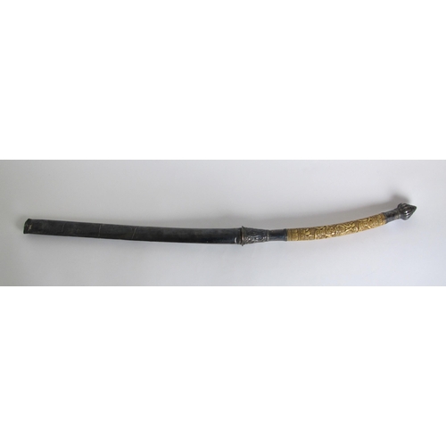 318 - A Burmese sword