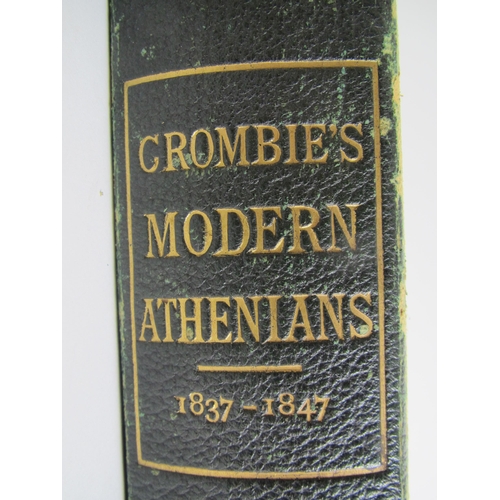 321 - Crombie (Benjamin W)  Modern Athenians  Citizens of Edinburgh (1837-1847)