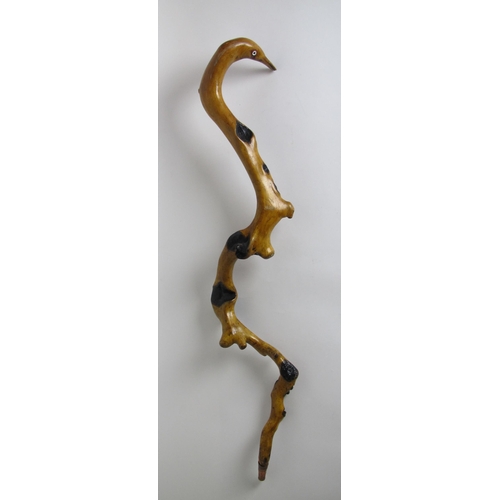 347 - Harry Lauder Interest  a rootwood walking stick