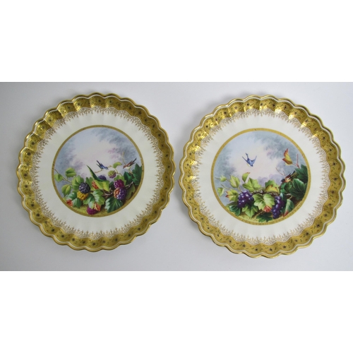 538 - A set of ten Spode cabinet plates