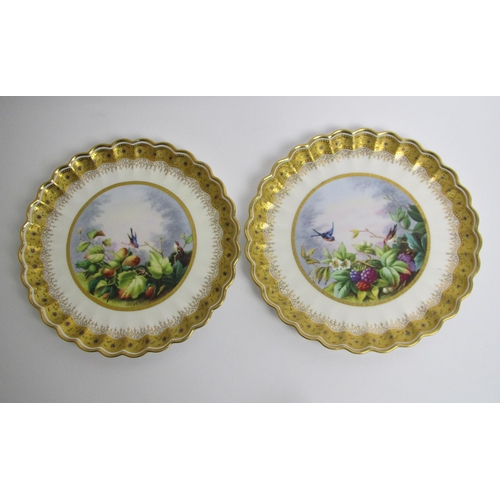 538 - A set of ten Spode cabinet plates