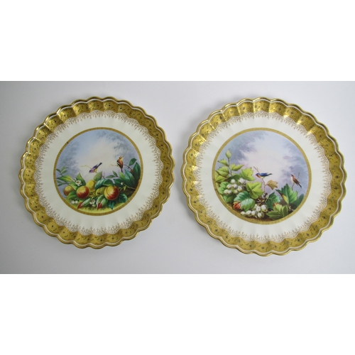 538 - A set of ten Spode cabinet plates