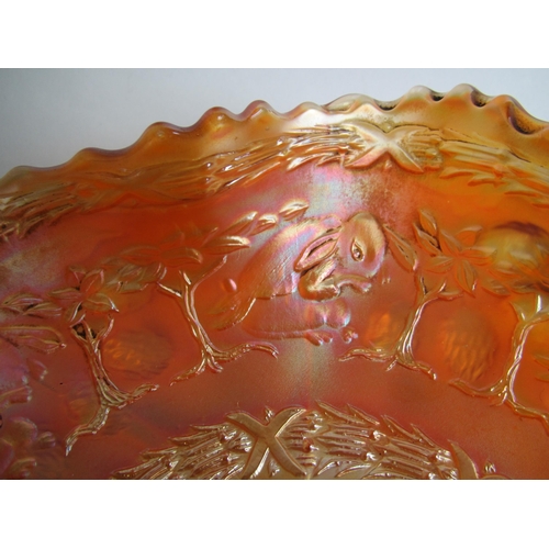 547 - An unusual Fenton glass 'Peter Rabbit' pattern bowl