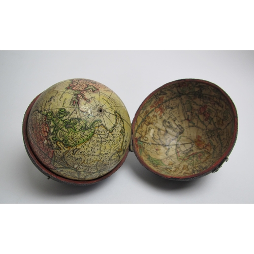 556 - JOHN SENEX (1678-1740) An 18th Century pocket terrestrial globe