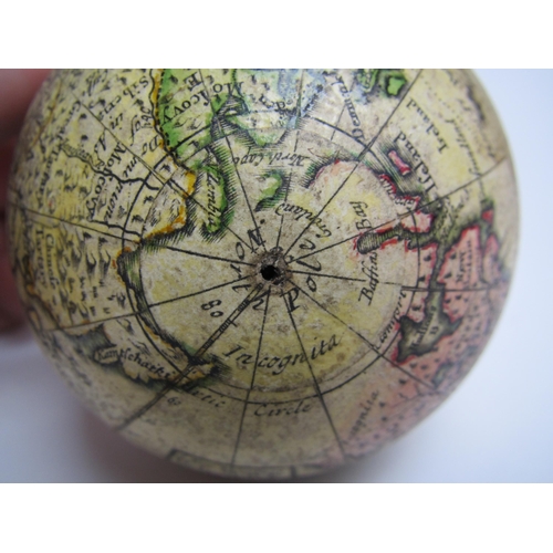 556 - JOHN SENEX (1678-1740) An 18th Century pocket terrestrial globe