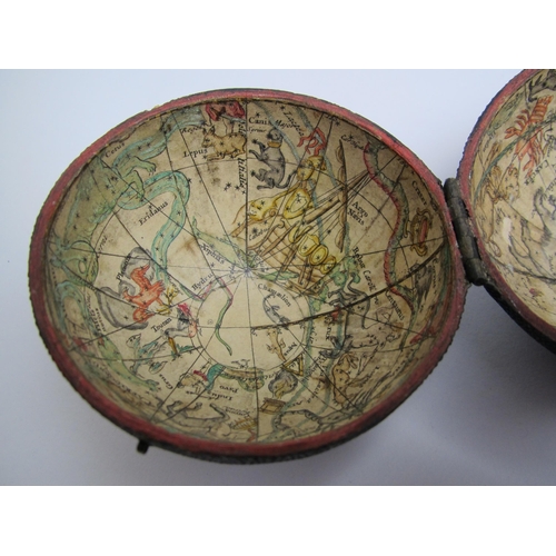 556 - JOHN SENEX (1678-1740) An 18th Century pocket terrestrial globe