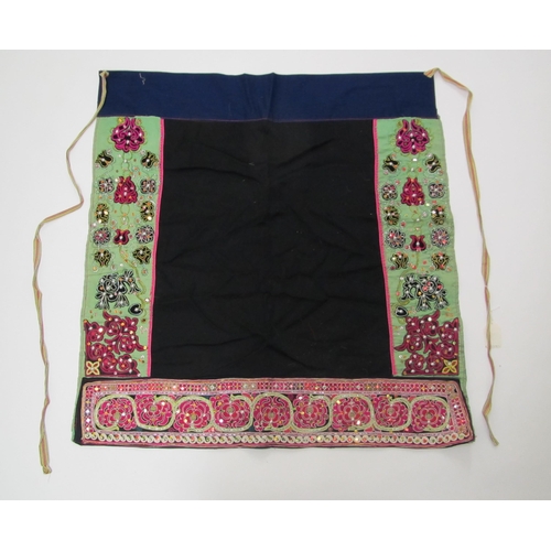 703 - A quantity of minority group - Miao Chinese silk textiles