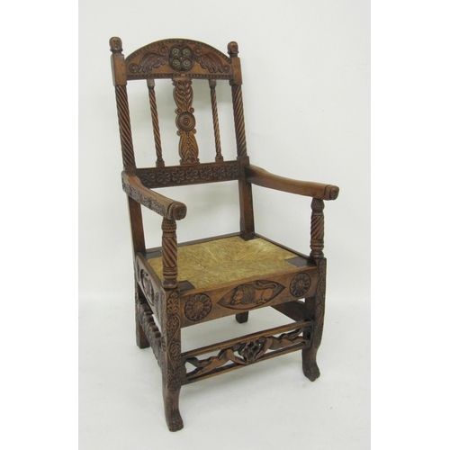 779 - A late 18th / 19th Century Scottish country armchair