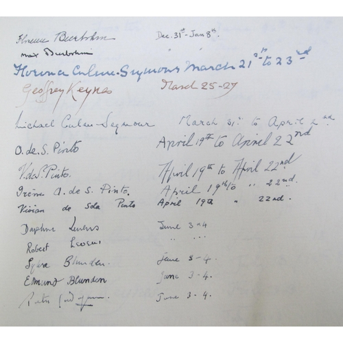 655 - Visitors Book 1937