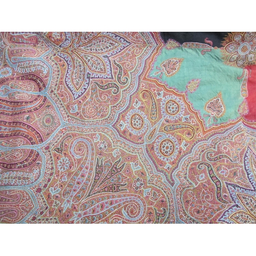 658 - An Indian Embroidered shawl