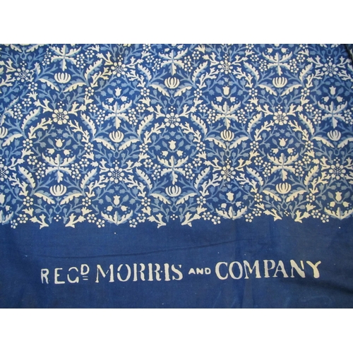 660 - A William Morris & Company blue and white printed bail of material