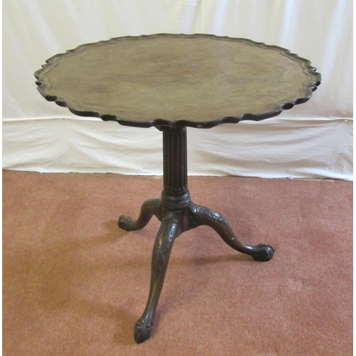 743 - A 19th Century mahogany tilt top table