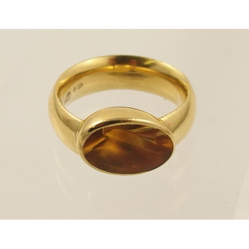 108 - A Georg Jensen 18ct ring