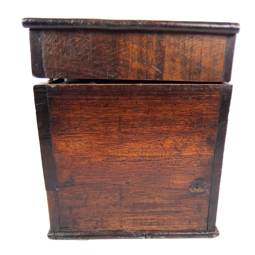 297 - A 19th Century mahogany medicine cabinet