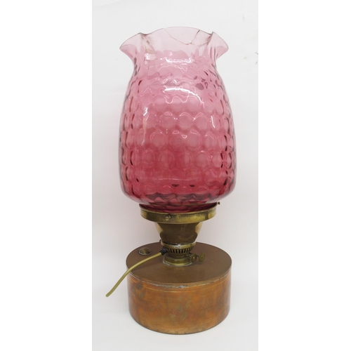 316 - A group of Edwardian table lamps