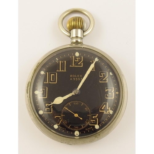 68 - A Military issue Rolex pocket watch