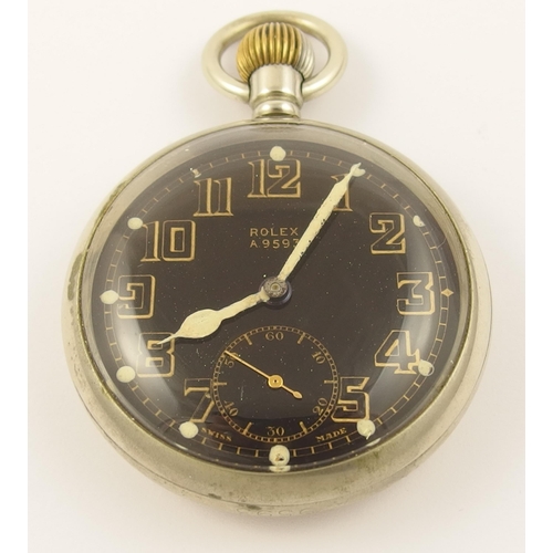 68 - A Military issue Rolex pocket watch