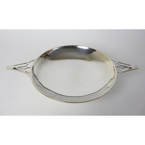 174 - An Arts and Crafts style silver tazza