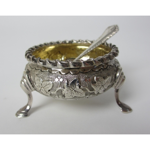 181 - A set of four silver salts