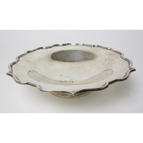 191 - A silver fruit bowl