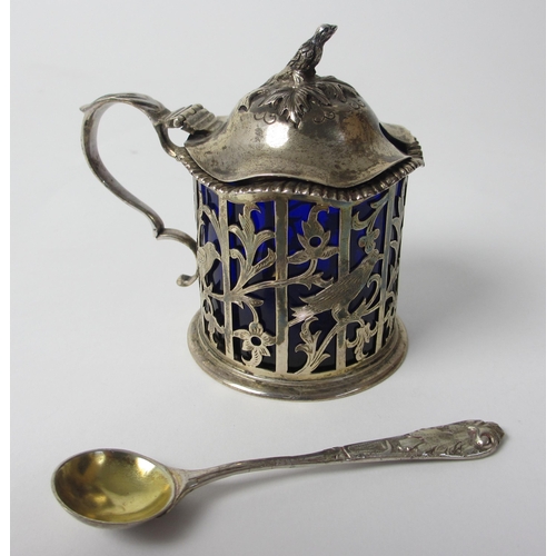 215 - A George II silver cream jug