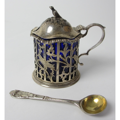 215 - A George II silver cream jug