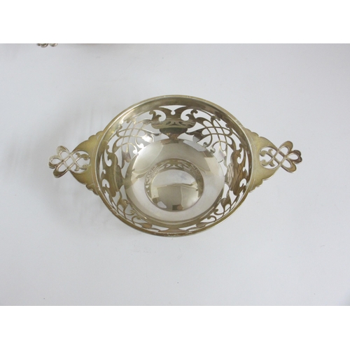 219 - A pair of silver dishes